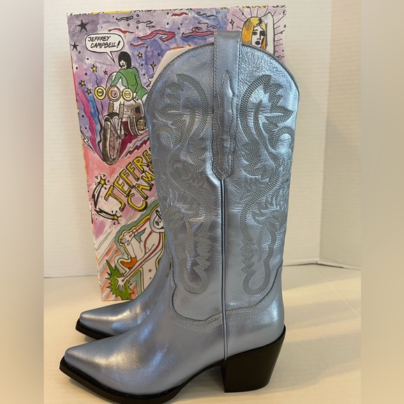 Jeffery Campbell Dagget Boots New - Picture 2 of 15